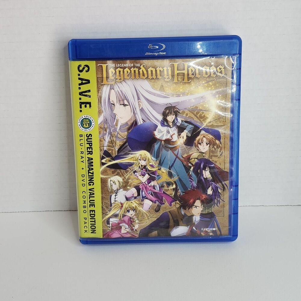 Legend of the Legendary Heroes: Comp Series Blu-ray With DVD